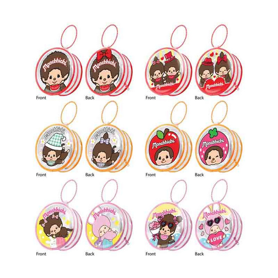 บิ๊กก้า ข้าวโพดอบกรอบรสช็อกโกแลตพร้อมกระเป๋าใส่เหรียญมอนชิชิ คละลาย 6 กรัม (แพ็ก 6 ชิ้น)