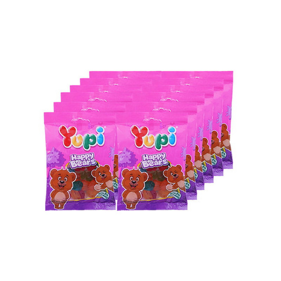 ยูปี้ กัมมี่แฮปปี้แบร์กลิ่นทุตตี้ฟรุตตี้ 70 กรัม (แพ็ก 12 ชิ้น)