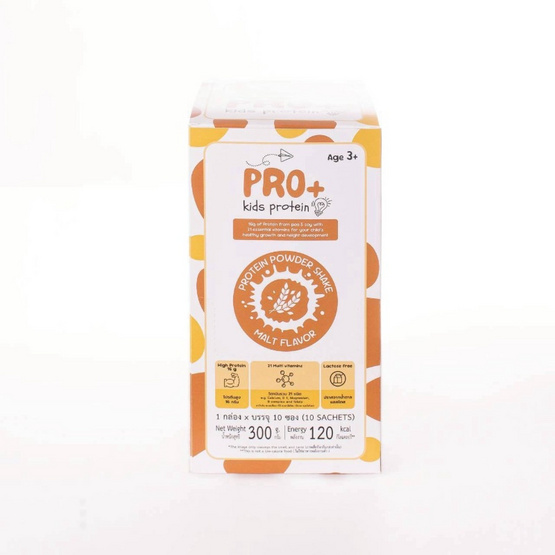 (PRO PLUS) แพลนท์โปรตีน รสมอลต์ บรรจุ 30 กรัม 2 ซอง