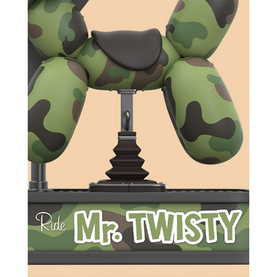 Toytopia Mr.Twisty(Jungle Ed)ft.Jason Freeny by Mighty Jaxx