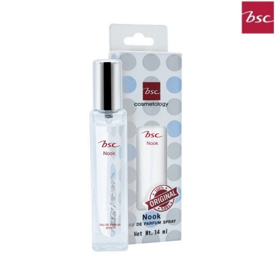 Bsc สเปรย์น้ำหอม Nook Eau De Parfum Spray 14 ml กลิ่น NOOK
