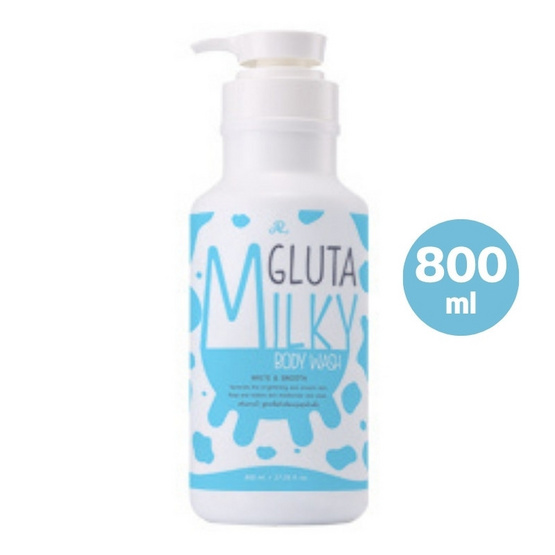 AR ครีมอาบน้ำ Gluta Milky Body Wash 800 ml