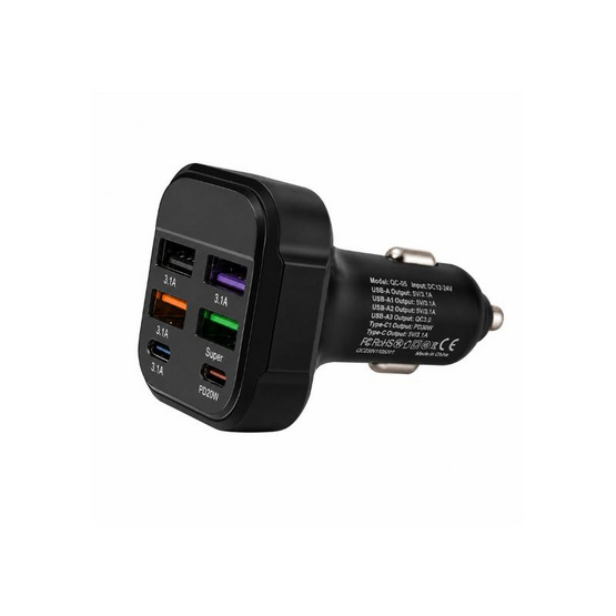 D-Power หัวชาร์จในรถ  รุ่น QC-05