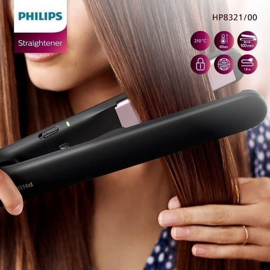 Philips เครื่องหนีบผม 43 วัตต์ รุ่น HP8321/00 Black