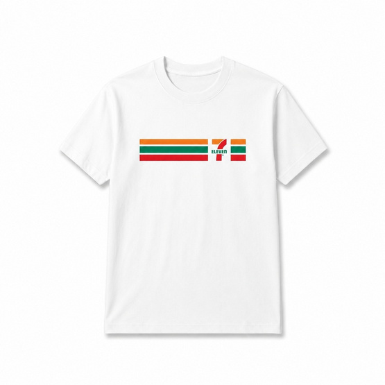 เสื้อยืด ULTRA COOL 7-Eleven Collection (Mynds) สีขาว