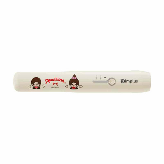 Simplus X Monchhichi เครื่องหนีบผมไร้สาย 25 วัตต์ รุ่น ZFBA008CRLT-MC ครีม-แดง