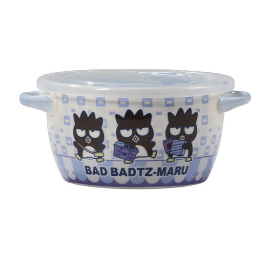 FOFO ชาม 2 หู พร้อมฝาปิด Bad Badtz Maru ขนาด 6 นิ้ว