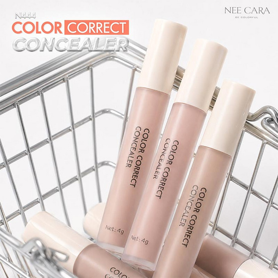 Nee Cara คอนซีลเลอร์ Color Correct Concealer 4 กรัม