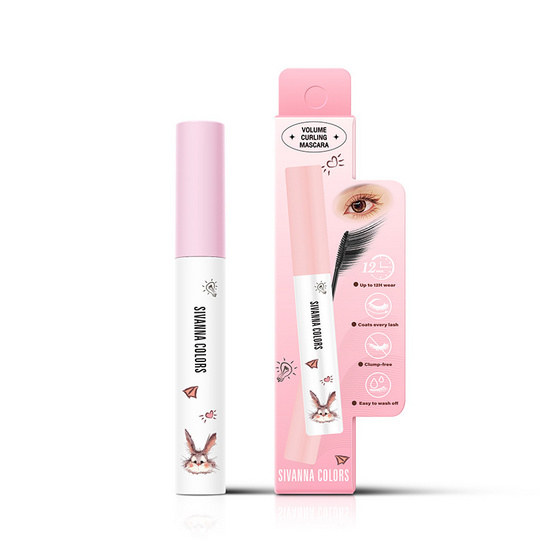 Sivanna Colors มาสคาร่า Volume Curling Mascara HF575 0.8 กรัม