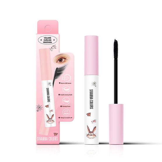 Sivanna Colors มาสคาร่า Volume Curling Mascara HF575 0.8 กรัม