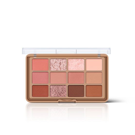 Sivanna Colors พาเลทแต่งหน้า Soft Blurring 12/3 Color Double eye Palette HF620 26.4 กรัม