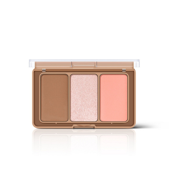 Sivanna Colors พาเลทแต่งหน้า Soft Blurring 12/3 Color Double eye Palette HF620 26.4 กรัม