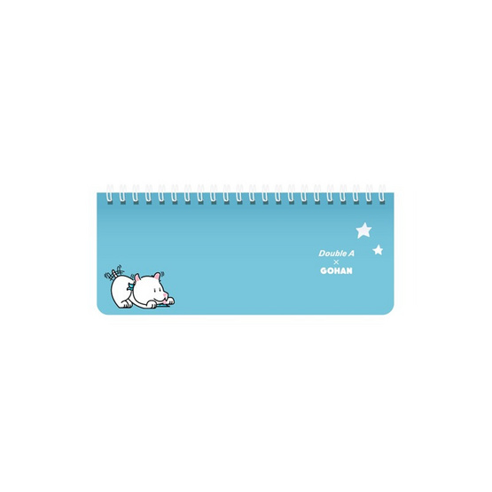 Double A สมุดแพลนเนอร์ (80 แกรม 60 แผ่น) ปกคละลาย (แพ็ก 4 เล่ม)