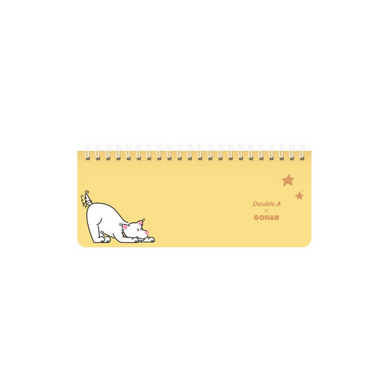 Double A สมุดแพลนเนอร์ (80 แกรม 60 แผ่น) ปกคละลาย (แพ็ก 4 เล่ม)