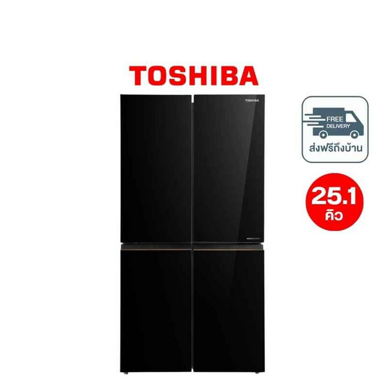 TOSHIBA ตู้เย็นหลายประตู ความจุ 25.1 คิว รุ่น GR-RF895WIA-PGTH(22)