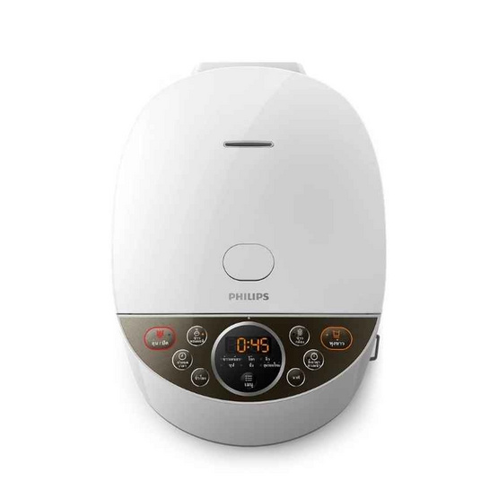 PHILIPS หม้อหุงข้าวดิจิตอล ความจุ 1.8 ลิตร รุ่น HD4515/37