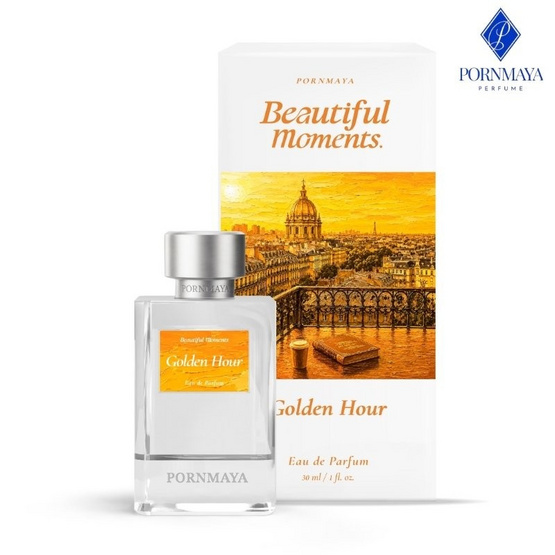 Pornmaya น้ำหอม Perfume 30 ml กลิ่น Golden Hour