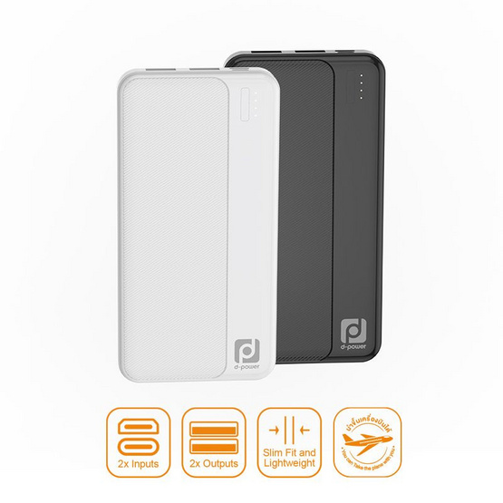 D-Power  Power Bank 10000mAh  รุ่น M10