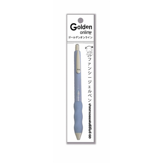 Golden ปากกาเจลแฟนซีอิโมจิ 0.5 มม. คละลาย (แพ็ก 4 ด้าม)