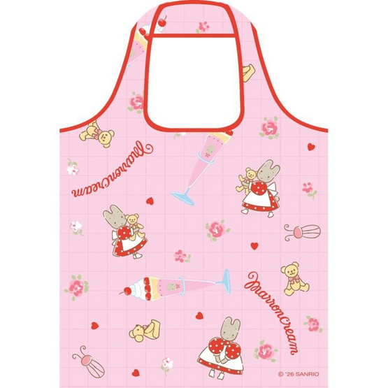 CODE:D สมุด A6 พร้อมกระเป๋าพับได้ Marroncream Sanrio คละลาย (แพ็ก 2 เล่ม)