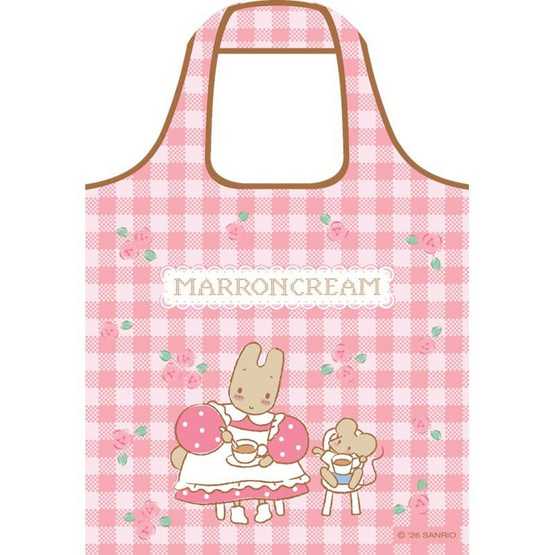 CODE:D สมุด A6 พร้อมกระเป๋าพับได้ Marroncream Sanrio คละลาย (แพ็ก 2 เล่ม)