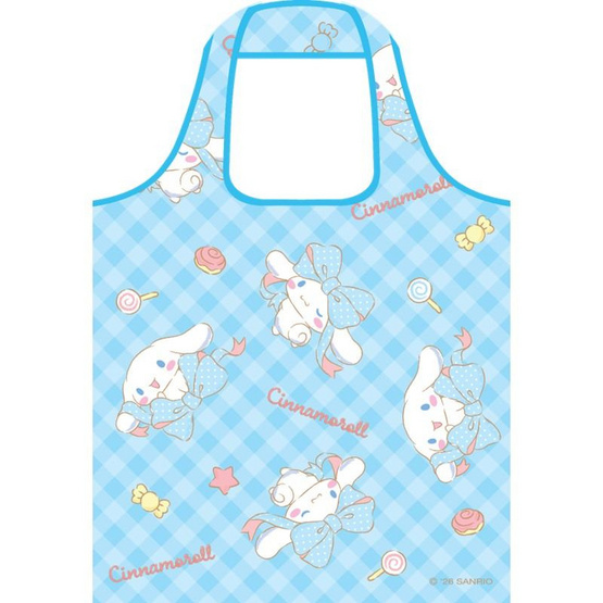 CODE:D สมุด A6 พร้อมกระเป๋าพับได้ Cinnamoroll Sanrio คละลาย (แพ็ก 2 เล่ม)