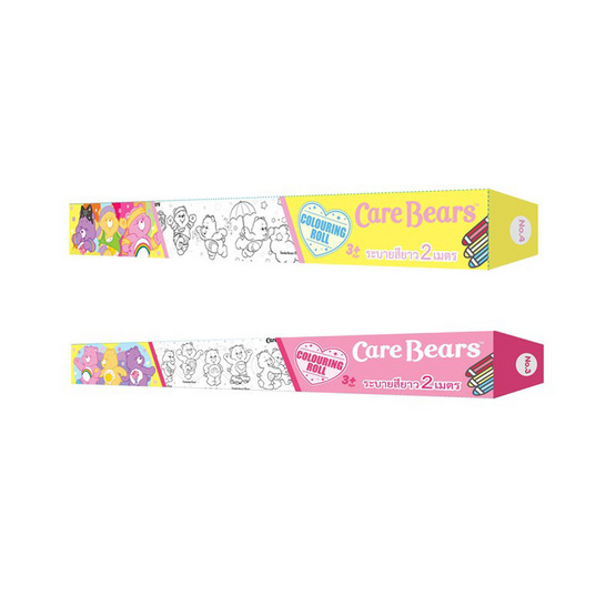 Wanna D.I.Y. Colouring Roll Care bears ม้วนกระดาษระบายสี คละแบบ (แพ็ก 2 ม้วน)