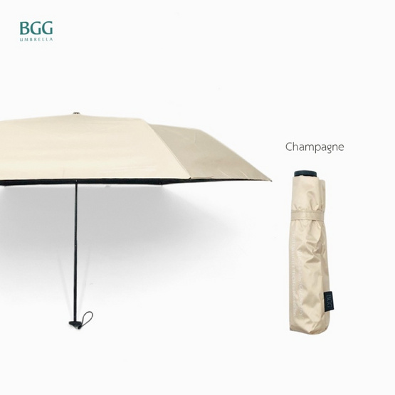 BGG ร่มพับ กันฝน กันยูวี 100% UPF50 ต้านลม FM1170