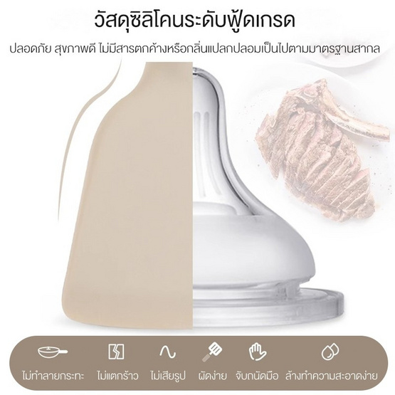 Camel ชุดเครื่องครัวซิลิโคน 3 ชิ้น รุ่น CWJDL-003