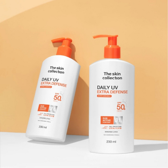 The Skin Collection โลชั่นกันแดด Daily UV Extra Defense SPF50+ PA++++ 230 ml
