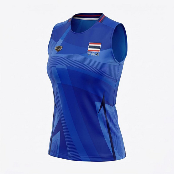 GRAND SPORT เสื้อวอลเลย์บอลทีมชาติหญิง แขนกุด 014385 ปี 2026