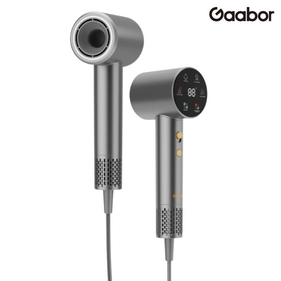 Gaabor ไดร์เป่าผม 1600 วัตต์ รุ่น HD-M05A Grey 