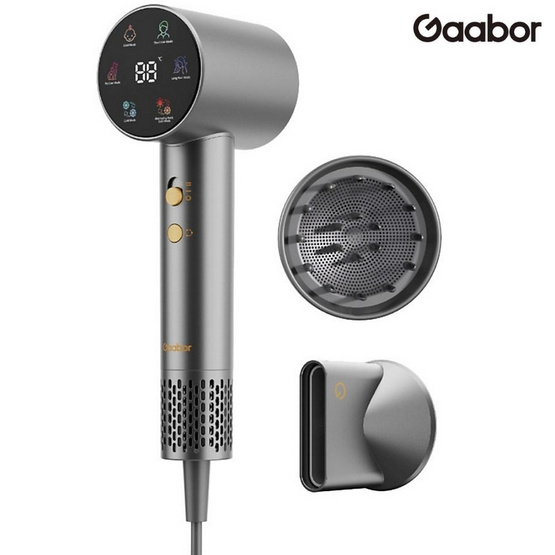 Gaabor ไดร์เป่าผม 1600 วัตต์ รุ่น HD-M05A Grey 
