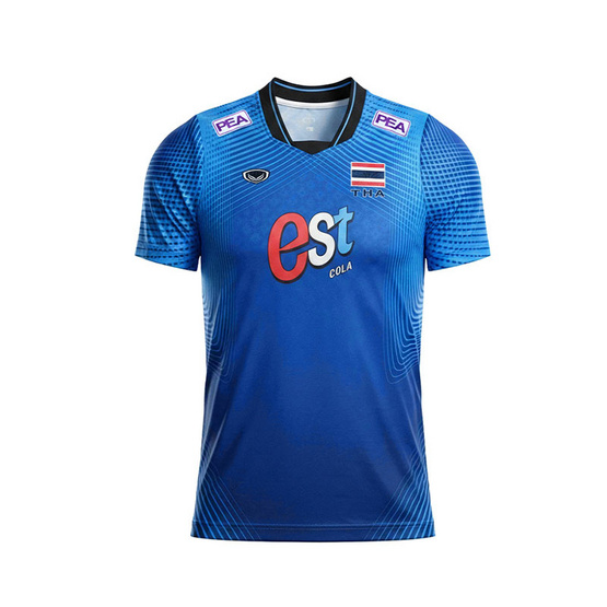 เสื้อวอลเลย์บอลทีมชาติชายแขนสั้น น้ำเงิน 2026