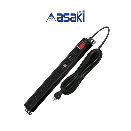 Asaki ปลั๊กไฟอเนกประสงค์ รุ่น  AK-PL53 6R5