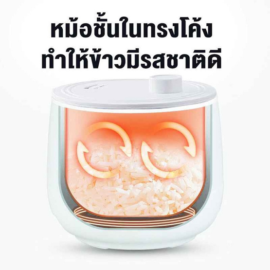 Camel หม้อหุงข้าวไฟฟ้า ขนาด 1.6 ลิตร รุ่น D134-16L