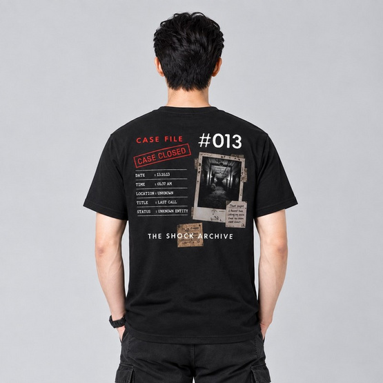 เสื้อยืด The Shock - CASE FILE