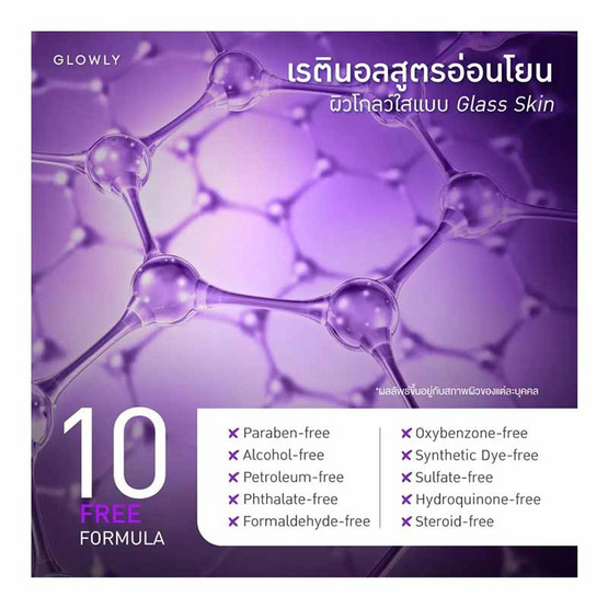 Glowly เซรั่ม Pro Retinol Renewel Serum 30มล.