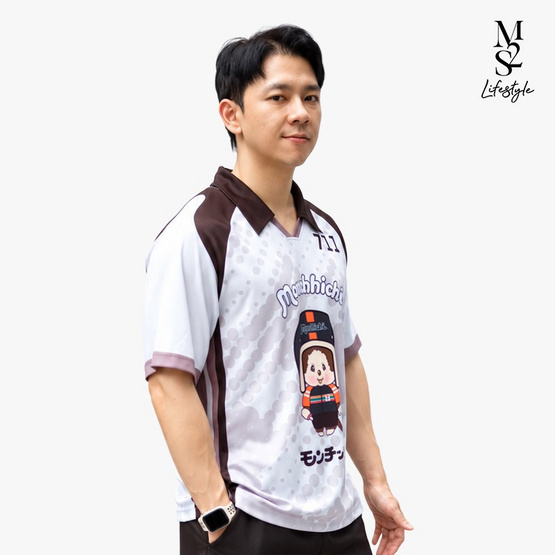 M2S Lifestyle เสื้อ Jersey Monchhichi สี Mono Gray