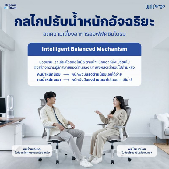 Lunio Ergo Starlight Chair เก้าอี้