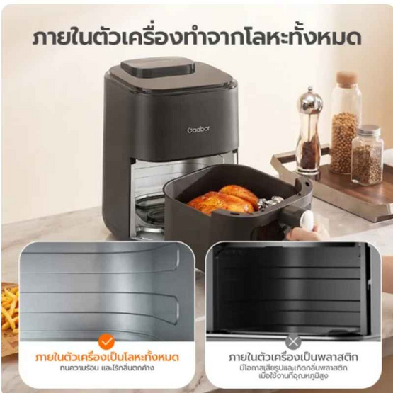 Gaabor หม้อทอดไร้น้ำมัน 7 ลิตร รุ่น AF-70T01A