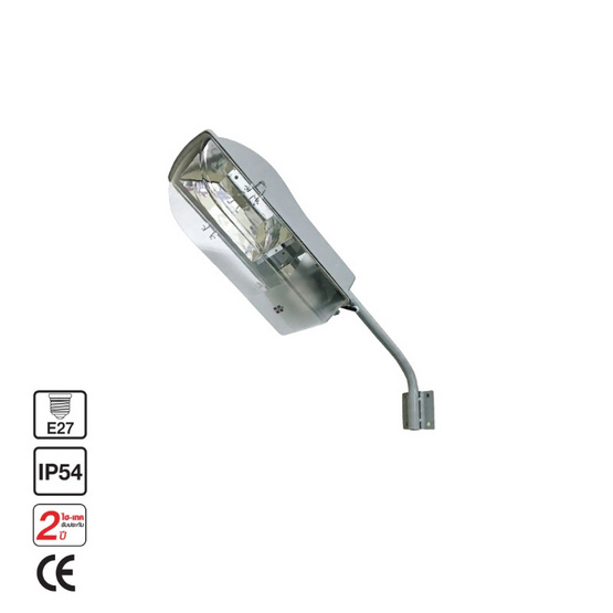 HI-TEK โคมไฟติดผนังพร้อมขายึด IP54 ขั้วE27 รุ่น แทงค์ พร้อมหลอด