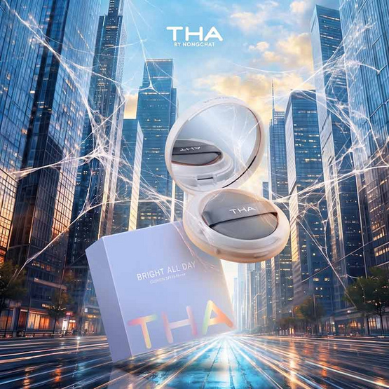 Tha By Nongchat คุชชั่น Bright All Day Cushion SPF15 PA+++ 10 กรัม
