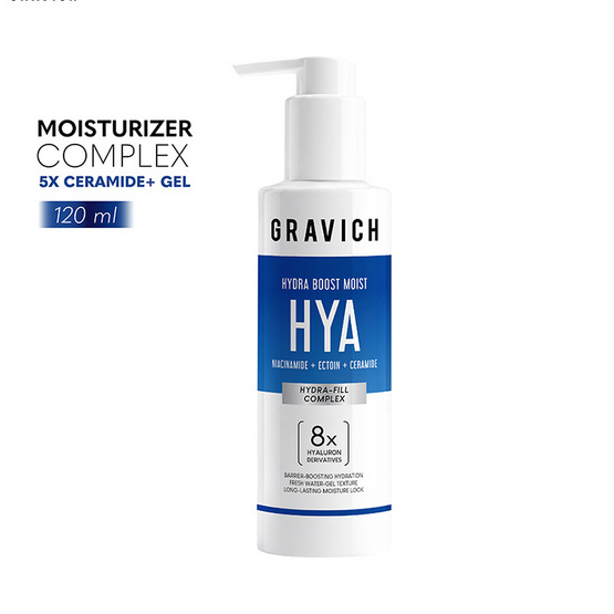 Gravich เจลบำรุงผิวหน้า Moisturizer Complex 5X Ceramide+ Gel 120มล.