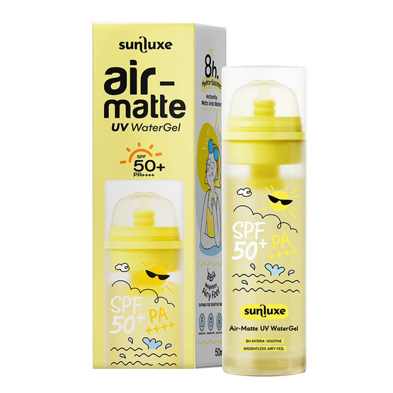 Livetined เจลกันแดด Sunluxe Air-matte Uv Water Gel 50มล.