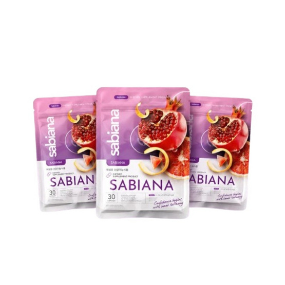 Sabiana Plus บรรจุ 30 แคปซูล 2 แถม 1