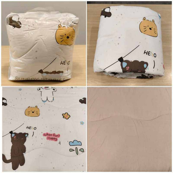 Sunday stories ผ้านวมไหมญี่ปุ่น ลาย Cozy Paws