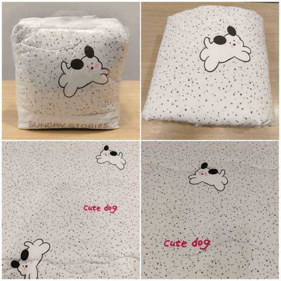 Sunday stories ผ้านวมไหมญี่ปุ่น ลาย Furry Friends