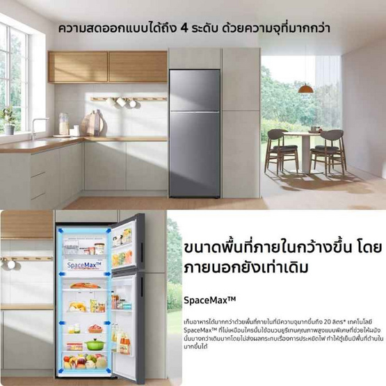 Samsung ตู้เย็น 2 ประตู 14.7 คิว รุ่น RT42CG6644S9ST