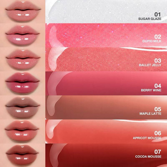 Charmiss ลิปกลอส Kiss Signal Gloss 3 กรัม